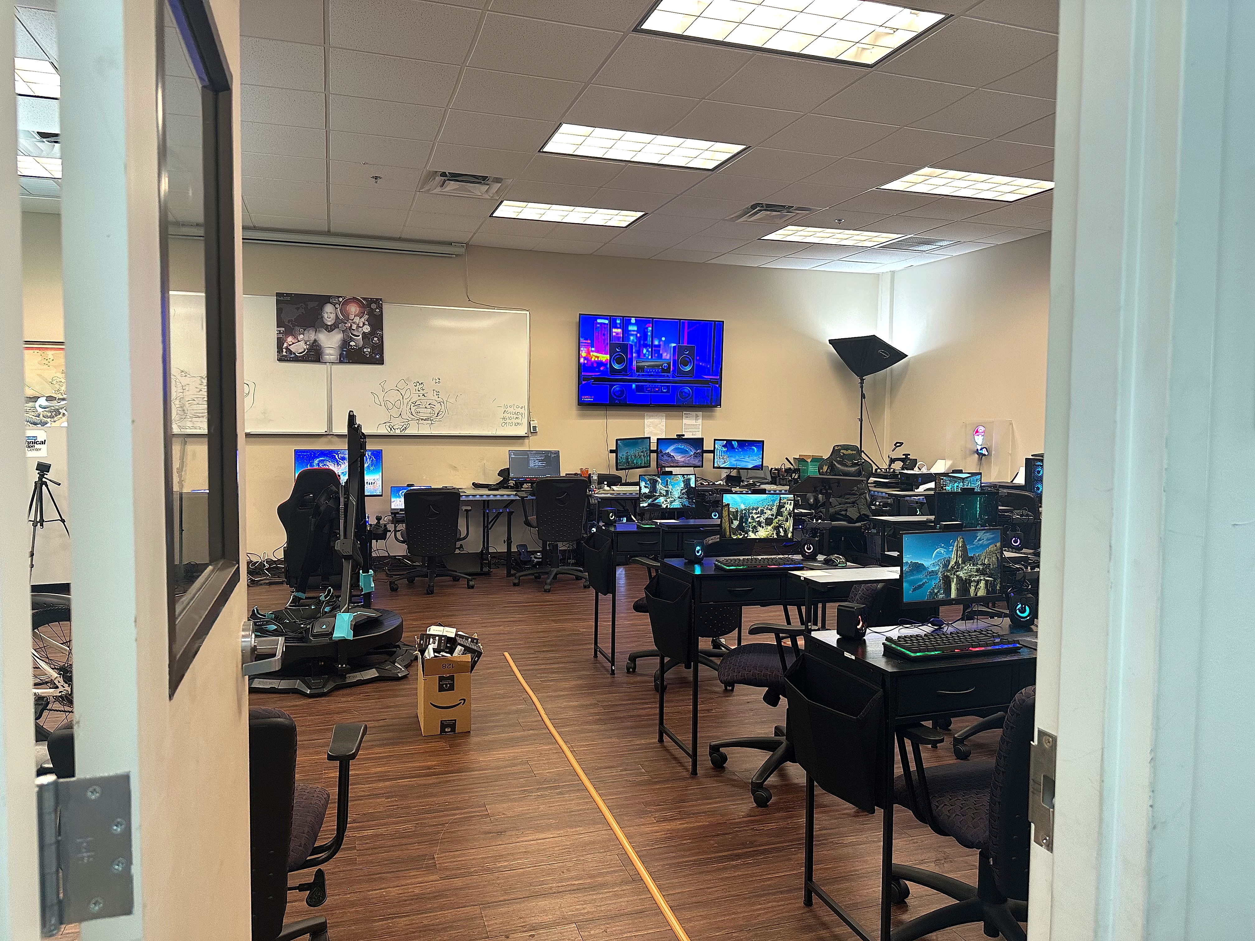 Game room classroom view