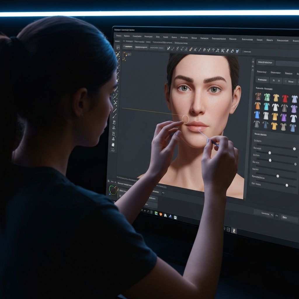 Character Creator 3D Modeling