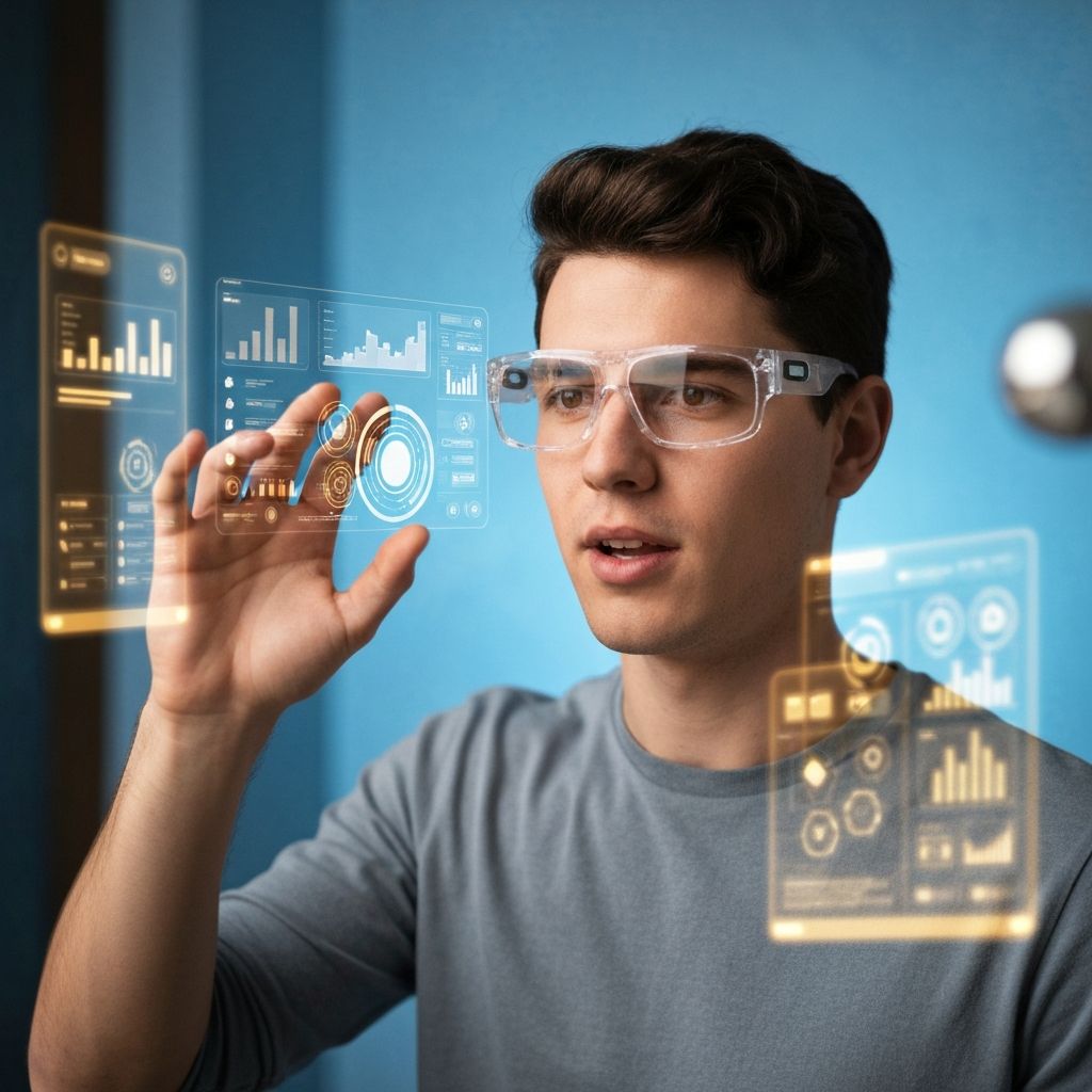 Augmented reality overlaying digital information on the real world